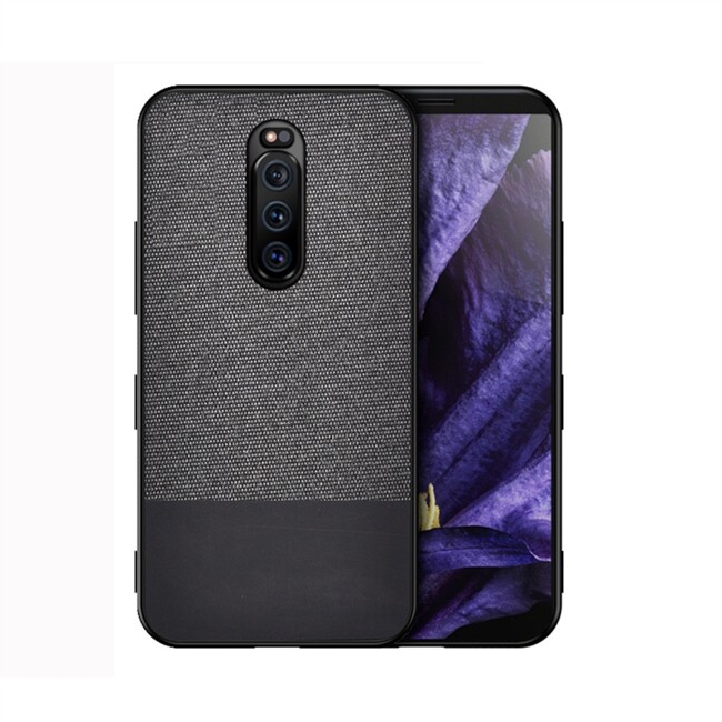 Denim kryt Remarcable  na Sony Xperia 1 - Černá
