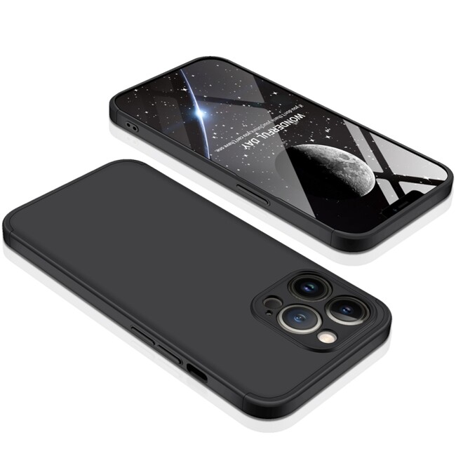Plastový kryt GKK na iPhone 13 Pro Max - Černá