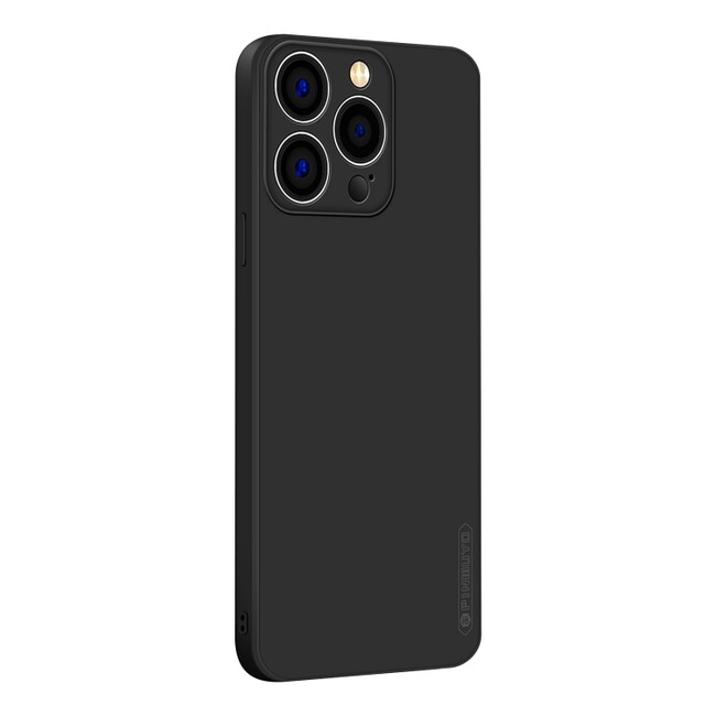 Gumový kryt PINWUYO na iPhone 14 Pro Max - Černá