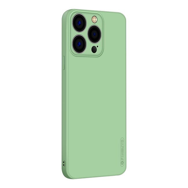 Gumový kryt PINWUYO na iPhone 14 Pro Max - Zelená