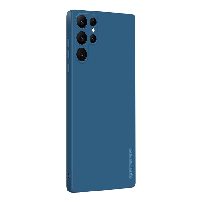 Gumový kryt PINWUYO pro Samsung Galaxy S23 Ultra 5G - Modrá