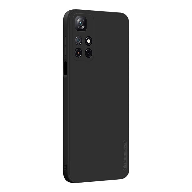 Gumový kryt PINWUYO na Xiaomi Redmi Note 11 - Černá