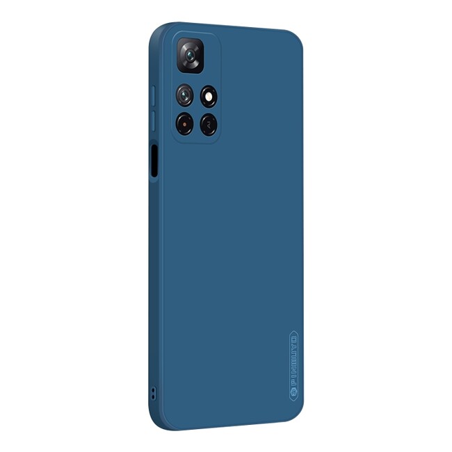 Gumový kryt PINWUYO na Xiaomi Redmi Note 11 - Modrá