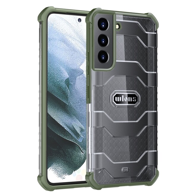 Kryt Explorer Airbag na Samsung Galaxy S22 5G - Army zelená