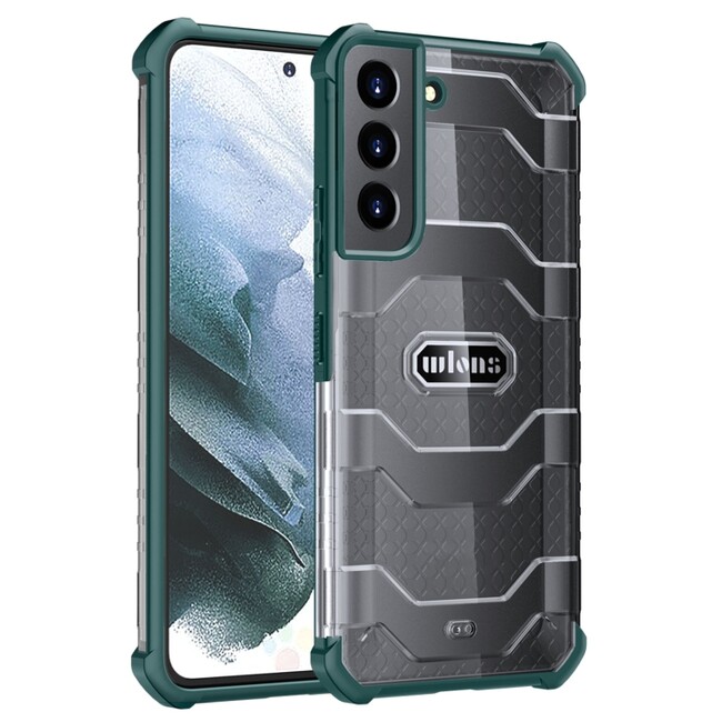 Kryt Explorer Airbag na Samsung Galaxy S22 Plus 5G - Tmavozelená