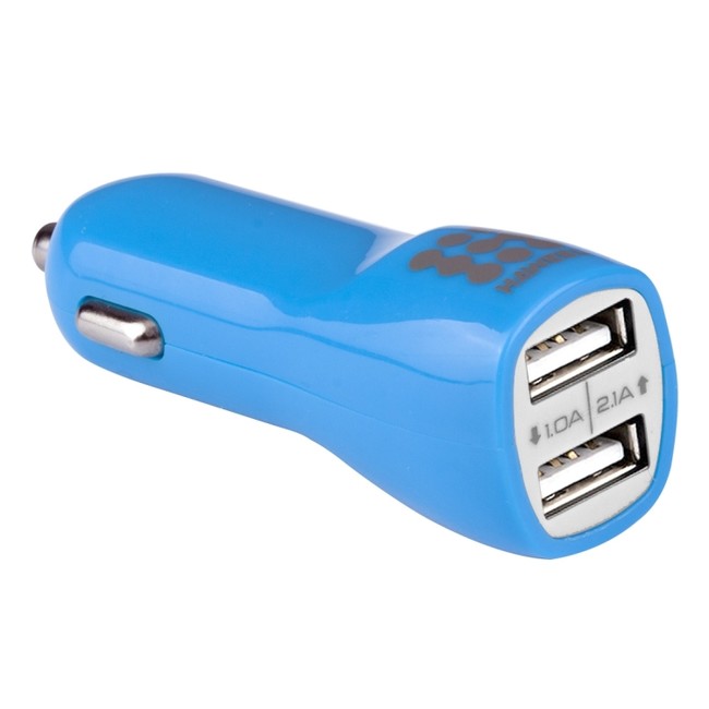Auto nabíječka + Haweel 1A 1A (modrá)