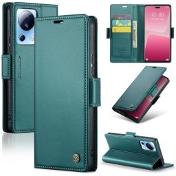 Peňaženkové puzdro na Xiaomi 13 Lite CaseMe - perlová modrá