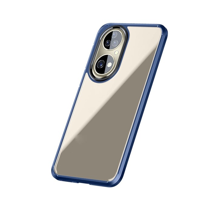 Plastový kryt WLONS na Huawei P50 - Modrá